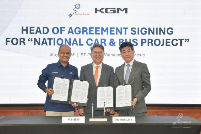KGM、インドネシアの防衛産業企業と「国民車」事業推進へ…「レクストン3000台輸出目標」