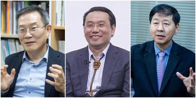 이종호 서울대 교수전 과기정통부 장관 왼쪽부터 최병호 고려대 인공지능연구원 교수 구윤철 서울대 특임교수전 국무조정실장 사진아주경제DB