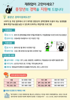 고용부 중장년 재취업 훈련인원 2800→7500명 확대