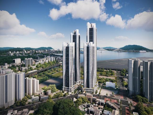 블랑써밋 74 조감도사진대우건설