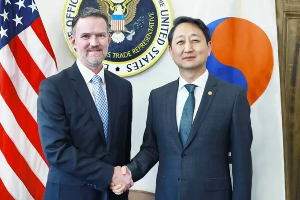 Trade ministers from South Korea, US hold tariff-related talks in Jeju