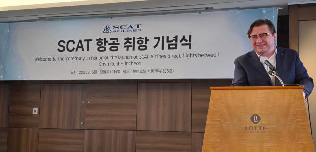 안드레이 티간코프 스캇항공 한국지점장 사진기수정 기자