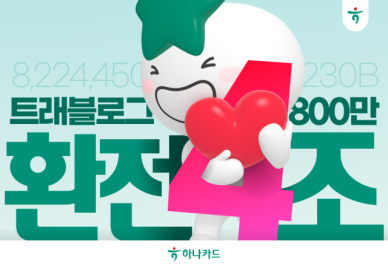 하나카드, 트래블로그 광폭 성장…환전액 4조원 돌파