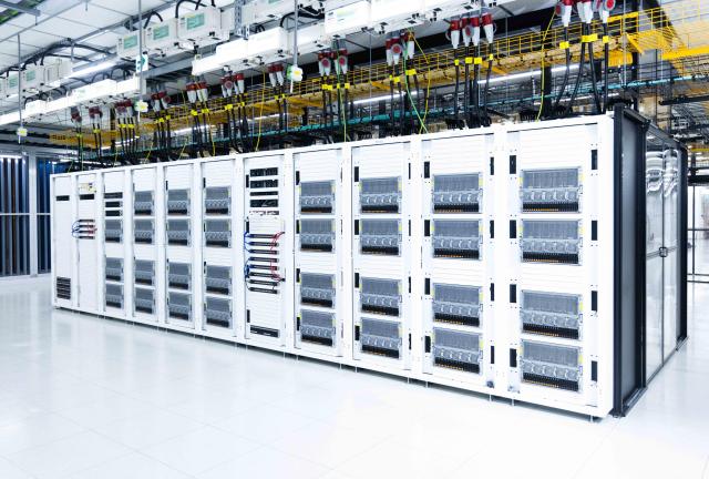 An AI internet data center located in SK Broadbands Gasan center Courtesy of SK Telecom