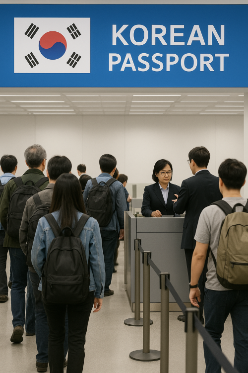 ]国交60周年、韓日空港に「友情の専用レーン」ができる
