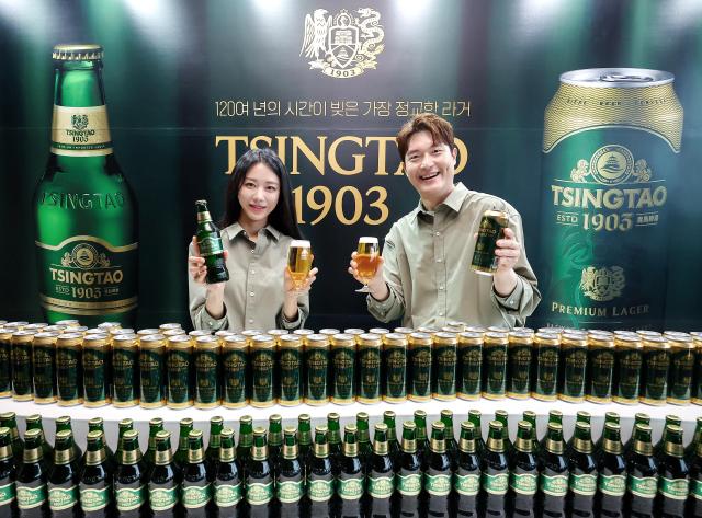 青岛啤酒经典1903在韩国上市