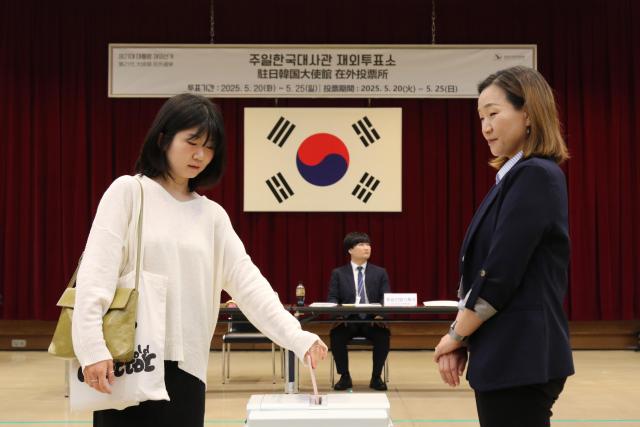 PHOTOS: Overseas voting begins for presidential election
