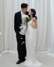[슬라이드 포토] 이광기 예비사위 정우영, 이연지와 찍은 웨딩화보 공개