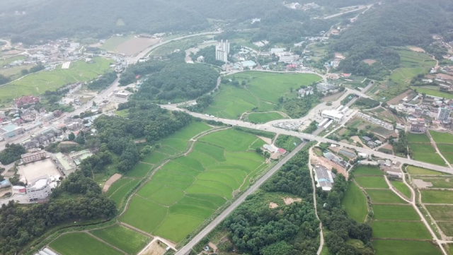 신둔도예촌 일대 전경사진이천시
