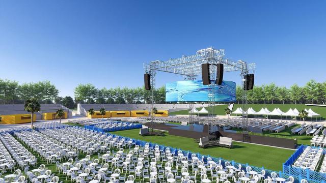 대한민국 대표 여름축제인 ‘2025 대구치맥페스티벌’이 메인 무대가 중앙 360° 무대에서 관람객과 소통할 수 있도록 할 계획이다 사진대구시