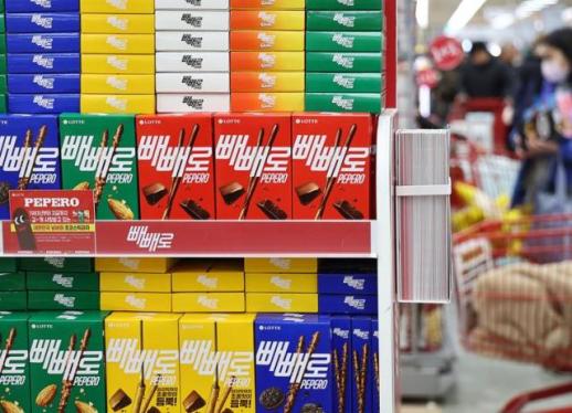 Số lượng xuất khẩu của Pepero lần đầu vượt quá 100 triệu đơn vị