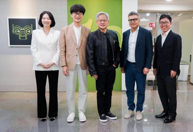 Naver chairman meets Nvidia CEO Jensen Huang for AI partnership talks