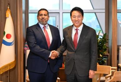 오세훈, AI 글로벌 리더 빌라스 다르 대표와 AI 정책 논의