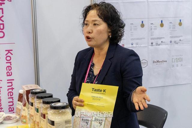 이진영 주아인스 대표이사 사진박명섭 기자