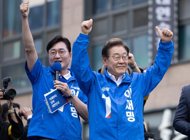 이재명, 수도권 찾아 대선 막바지 표심 굳히기 나서 "부정선거 의혹, 아직도 이해 안 돼"(종합)