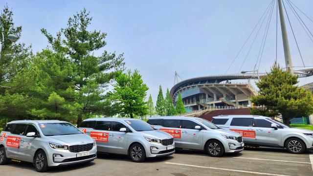 교통약자 특별교통 수단인 ‘이지콜’ 콜택시사진전주시설공단