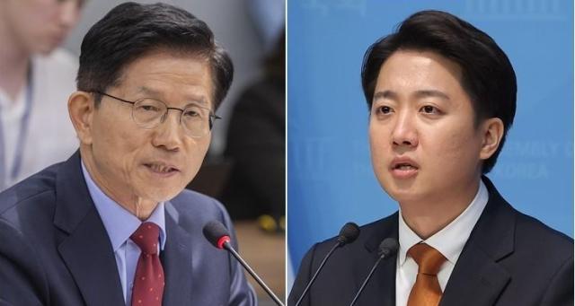 김문수 국민의힘 대선 후보와 이준석 개혁신당 대선 후보 사진연합뉴스