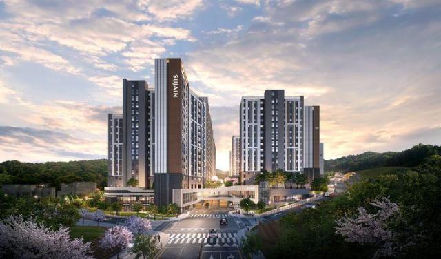 대전 문화공원 수자인 투시도 사진BS한양