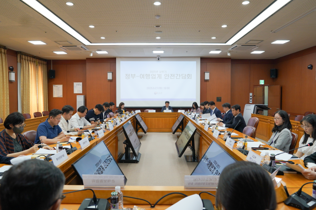 외교부 상반기 정부-여행업계 안전간담회 개최 사진외교부