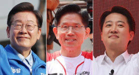 Lee Jae-myung maintains lead over Kim Moon-soo in final poll