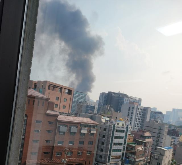 세운상가 인근서 화재…을지로 3~4가 도로통제