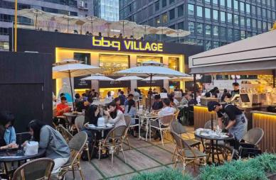 BBQ 빌리지 청계광장점, 전년 대비 매출 30%↑