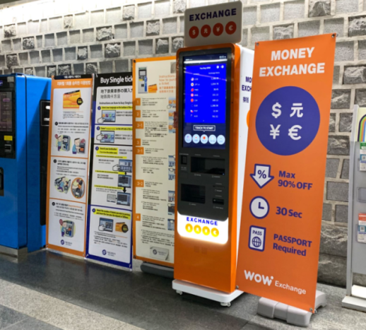 Ki-ốt đổi tiền tự động của Wowpass hỗ trợ tiếng Việt, tiếng Thái