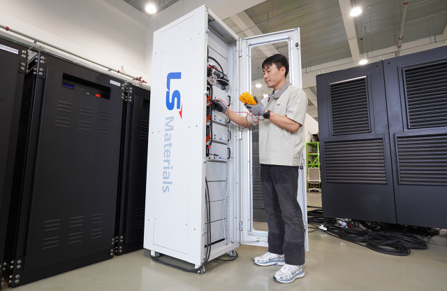 LS電線・マテリアルズ、韓国初の電気自動車充電スタンド専用「H-ESS」を開発
