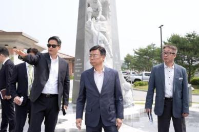 신상진 성남시장 험프리스 기지 직접 방문할 소중한 기회 주셔서 감사