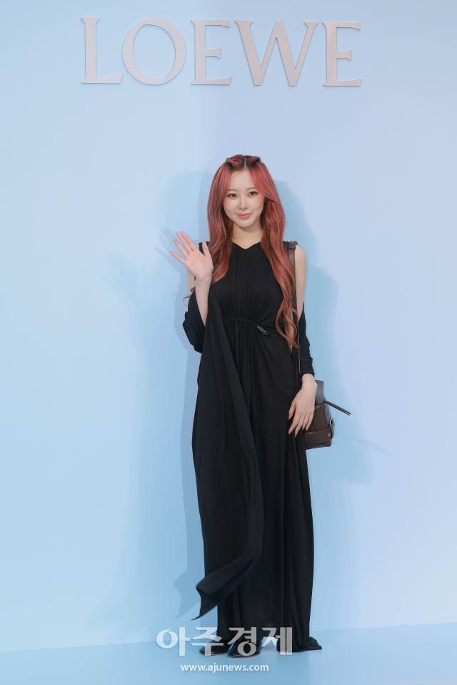 [포토] 에스파 지젤, 로에베 포토콜 참석