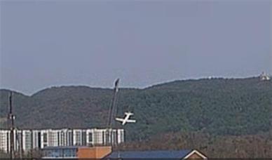 해군, 포항기지서 촬영된 CCTV 영상 공개…추진력 상실한 듯