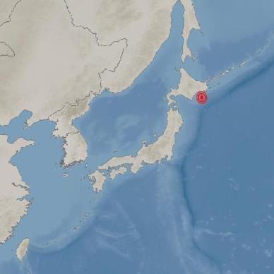 일본 홋카이도 해역에 규모 6.1지진…쓰나미 피해 우려 없어