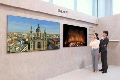 AI TV 선언한 삼성… 기존 스크린 넘어 새로운 경험 열겠다