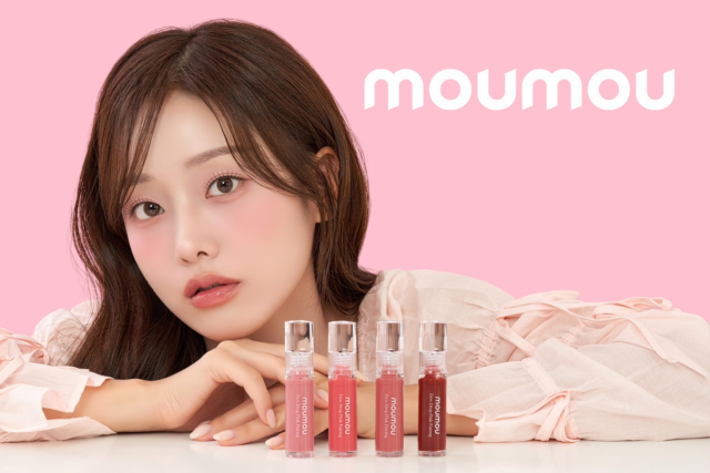 Moumous Dew Drop Pink Pairing lip plumper Courtesy of Moumou