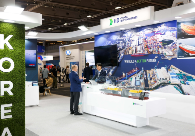 HD現代、世界最大の造船・海洋博覧会で脱炭素ビジョン提示