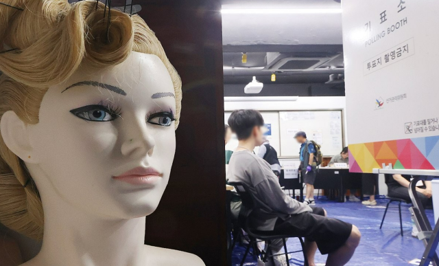 진짜 맞아?… 고깃집부터 썬팅샵까지 이색 투표소, 사진 보니