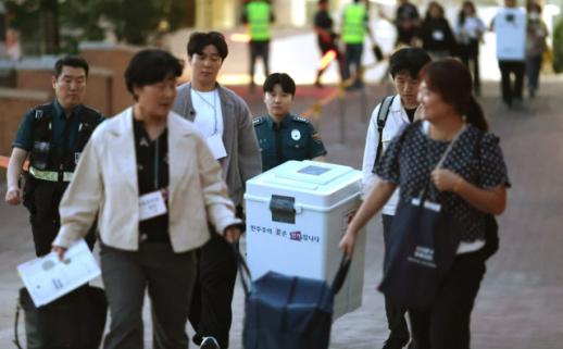21대 대선 현 시각 합산 투표율 79.3%… 20대 대선比 2.2%p↑