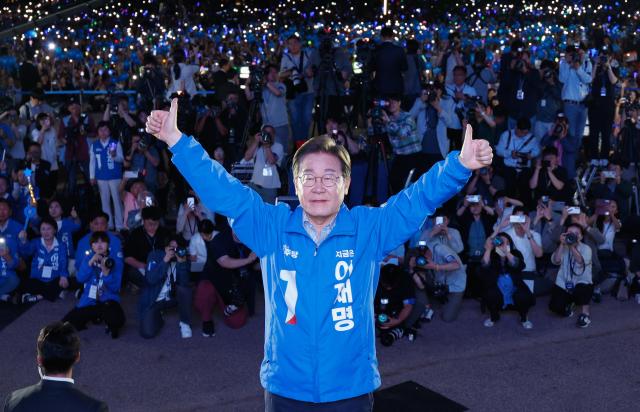 李在明当选第21任韩国总统 进步阵营时隔3年重夺政权