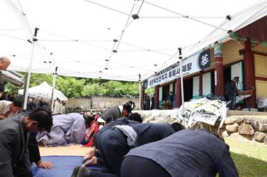 제433주년 임란북천전적지 충렬사 제향 봉행