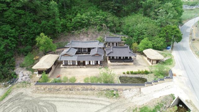 안동 전주 류씨 삼산고택 전경 사진국가유산청