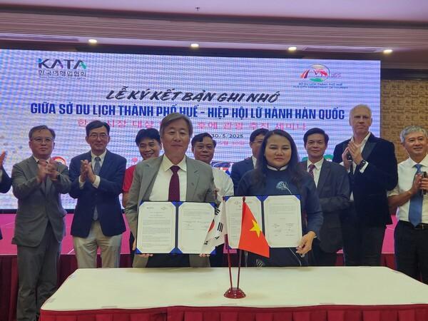 KATA và Thành phố Huế ký biên bản ghi nhớ hợp tác chung trong lĩnh vực du lịch ẢnhKATA