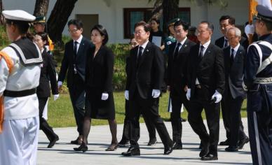 이재명 대통령, 현충일 추념식 참석…숭고한 정신 계승해 국민통합 