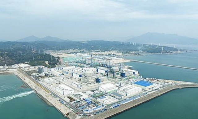 중국 동남부 장저우의 원자력발전소 단지 사진연합뉴스