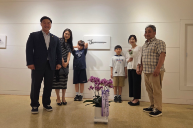 교하아트센터(교하도서관 3층)에서 오는 12일까지 작품전시회 열려