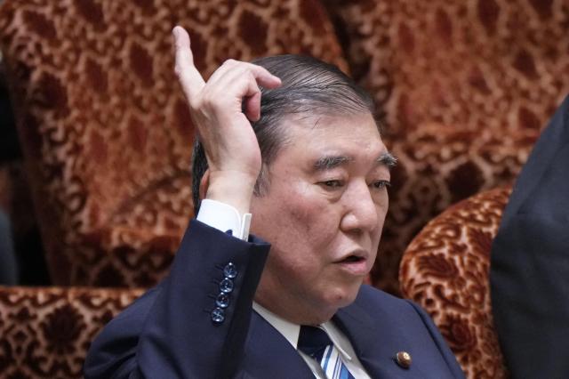 이시바 시게루 일본 총리사진AFP연합뉴스