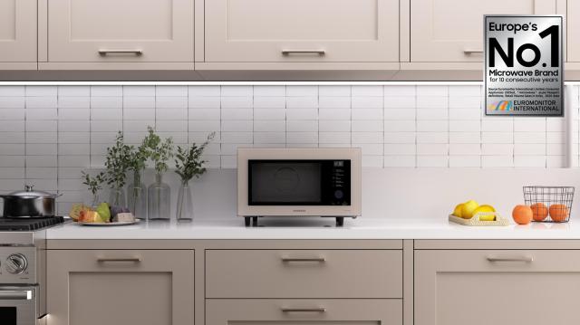 Samsung maintains lead in European microwave market for 10th straight year