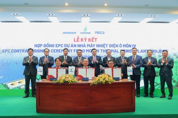 Doosan Enerbility signs $650 million deal to build gas-fired power plant in Vietnam