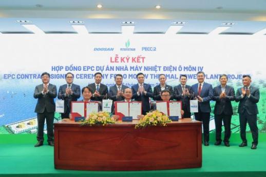 Doosan Enerbility signs $650 million deal to build gas-fired power plant in Vietnam