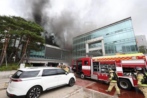 佛教中央博物馆起火 暂无人员伤亡