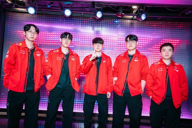 2025 LCK MSI 대표 선발전 4라운드에 나서는 T1